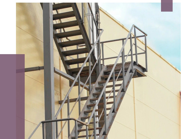 Пожарные лестницы в Норильске от 12462 руб. — монтаж и продажа | ПРОЛЁТ-Нрл