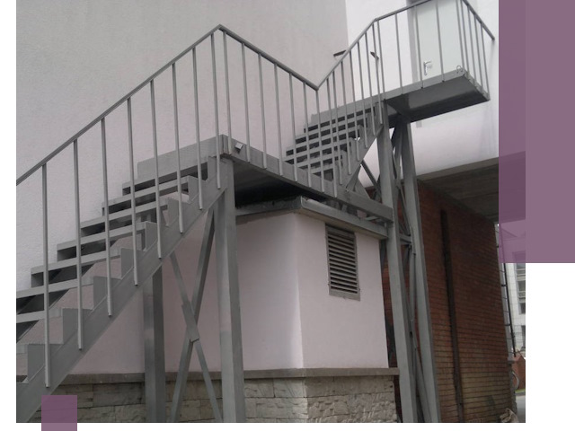 Монтаж пожарных лестниц под ключ в Норильске с гарантией качества