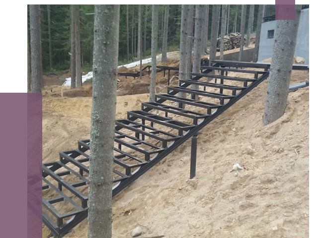 Монтаж металлических лестниц в Норильске от 13760 руб. 