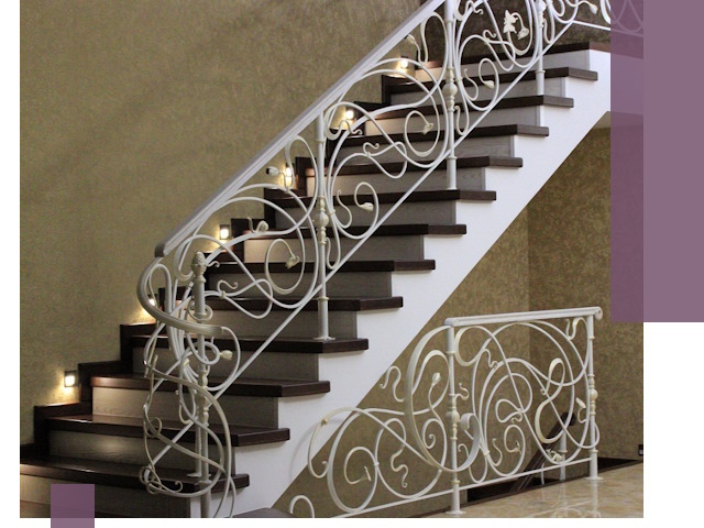 Кованые лестницы под ключ в Норильске — изготовление и монтаж