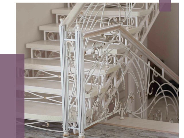 Изготовление кованых лестниц на заказ в Норильске от 88273 руб. | ПРОЛЁТ-Нрл