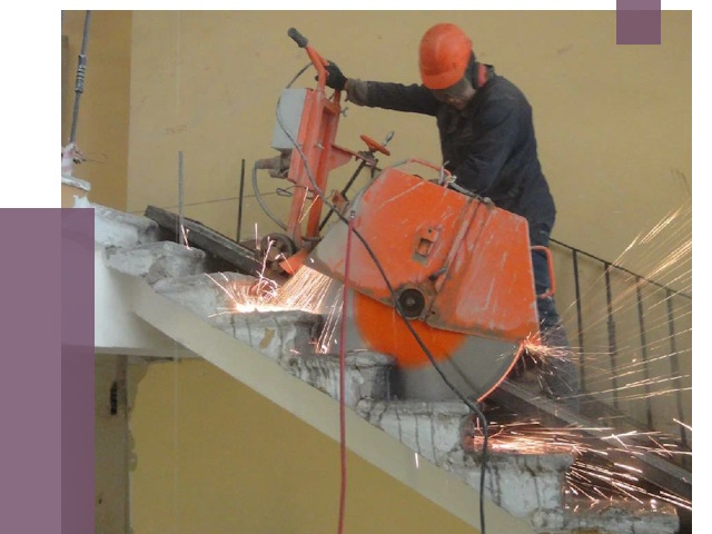 Демонтаж бетонных лестниц в Норильске от 4673 руб. за м2 | ПРОЛЁТ-Нрл