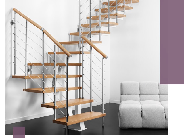 Модульные лестницы под ключ в Норильске — монтаж и изготовление