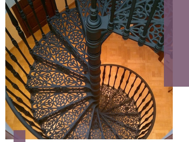 Винтовые лестницы под ключ в Норильске: производство и монтаж