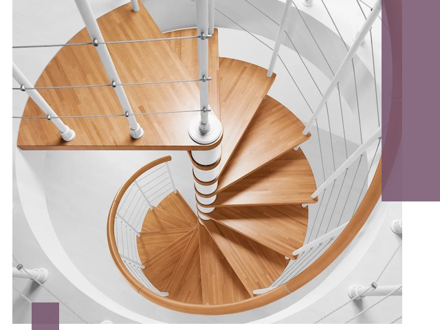 Изготовление винтовых лестниц под ключ в Норильске