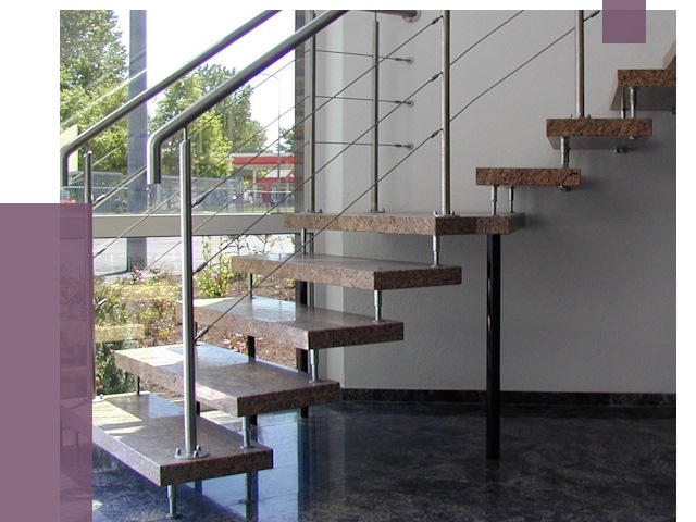 Лестницы на больцах в Норильске от 8100 руб. под ключ | ПРОЛЁТ-Нрл