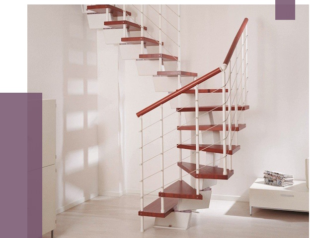 Изготовление лестниц на больцах в Норильске от 9866 руб. | ПРОЛЁТ-Нрл