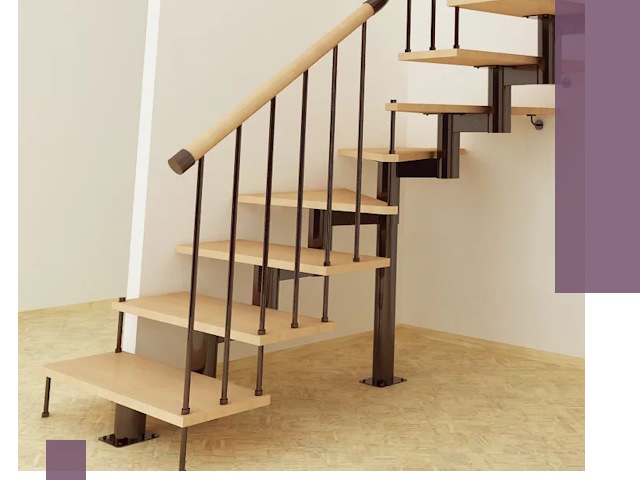 Монтаж лестниц на больцах в Норильске — быстро и надежно