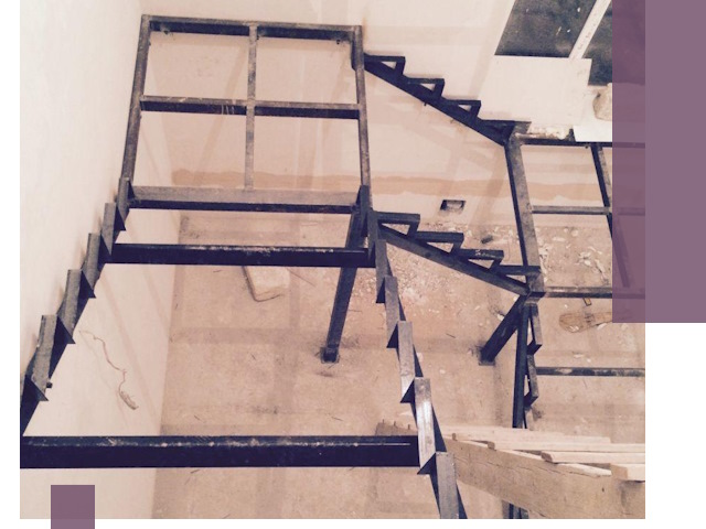 Монтаж лестниц на металлокаркасе в Норильске быстро и качественно