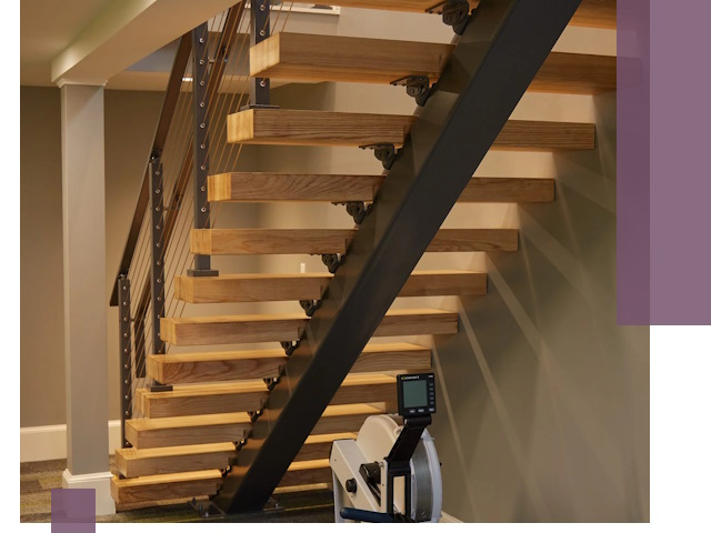 Лестницы на монокосоурах под ключ в Норильске - изготовление и монтаж