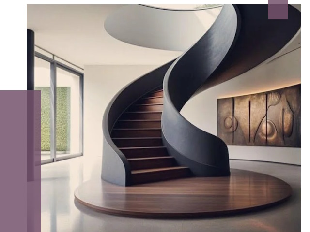 Элитные лестницы под заказ в Норильске от 192123 руб. — ПРОЛЁТ-Нрл