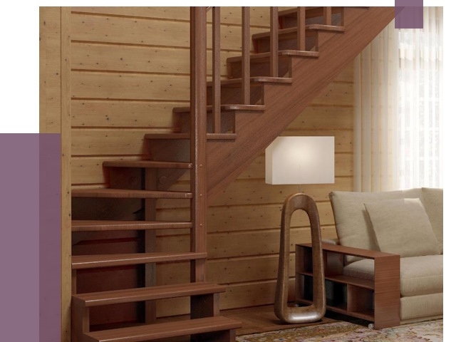 Лестницы эконом класса в Норильске от 18537 руб. бюджетные решения