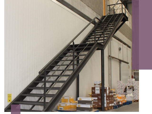 Лестницы для производства в Норильске — изготовление и монтаж