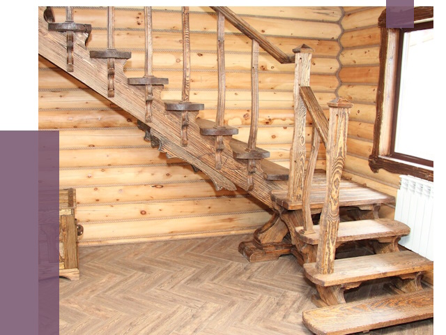 Лестницы в баню в Норильске от 19420 руб. — изготовление | ПРОЛЁТ-Нрл