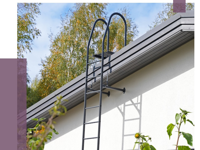 Лестницы на крышу в Норильске от 19420 руб. — монтаж и монтаж ПРОЛЁТ-Нрл