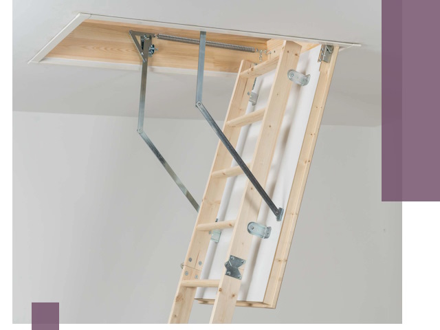 Установка чердачной лестницы под ключ в Норильске