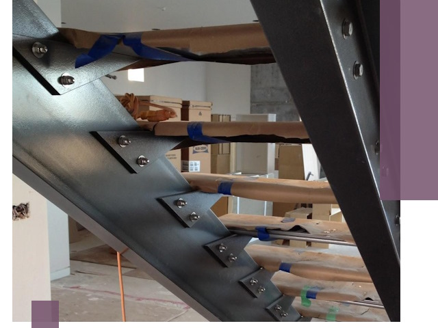 Усиление лестничных конструкций и усиление опор в Норильске