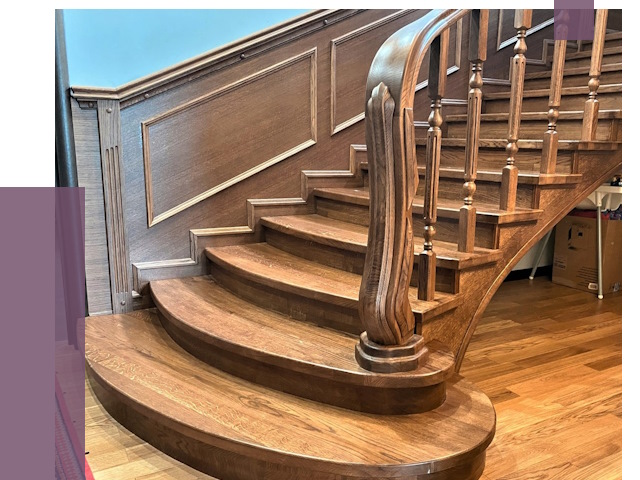 Дубовые лестницы под ключ в Норильске от 179141 руб. — ПРОЛЁТ-Нрл