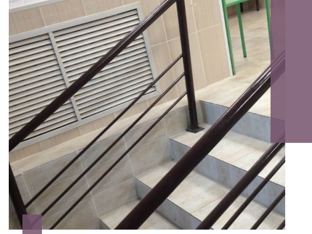 Изготовление перил из металла под ключ в Норильске