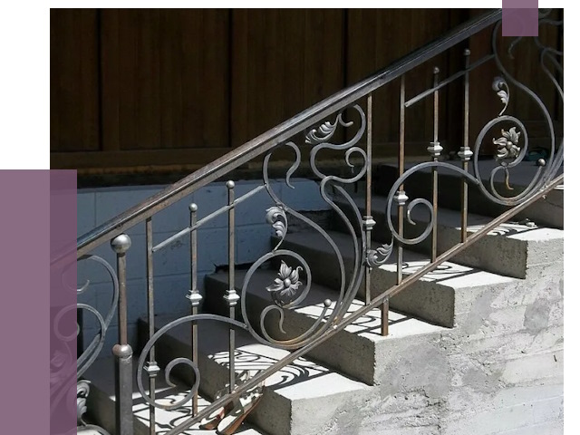 Кованые перила в Норильске от 8827 руб. под ключ — качество от ПРОЛЁТ-Нрл