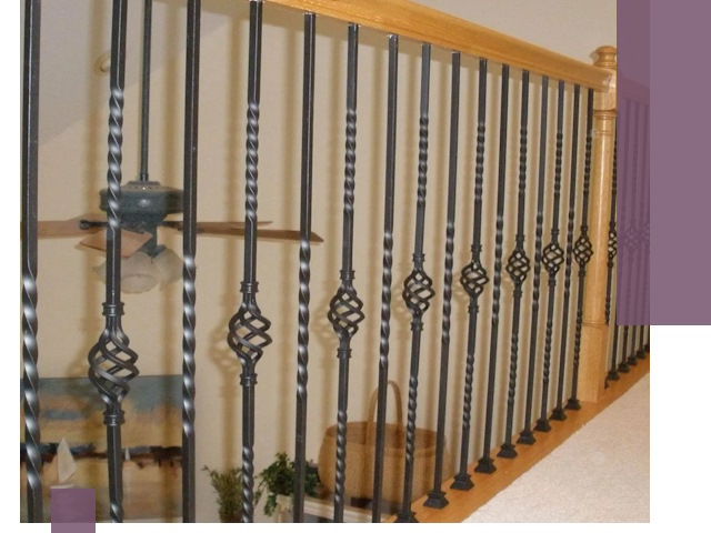 Изготовление и монтаж кованных перил в Норильске под ключ