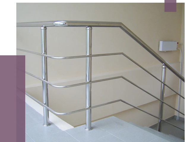 Алюминиевые перила в Норильске от 6439 руб. под ключ | ПРОЛЁТ-Нрл