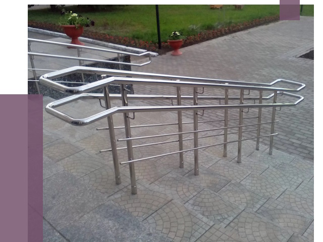 Перила для инвалидов в Норильске от 7706 руб. под ключ | ПРОЛЁТ-Нрл