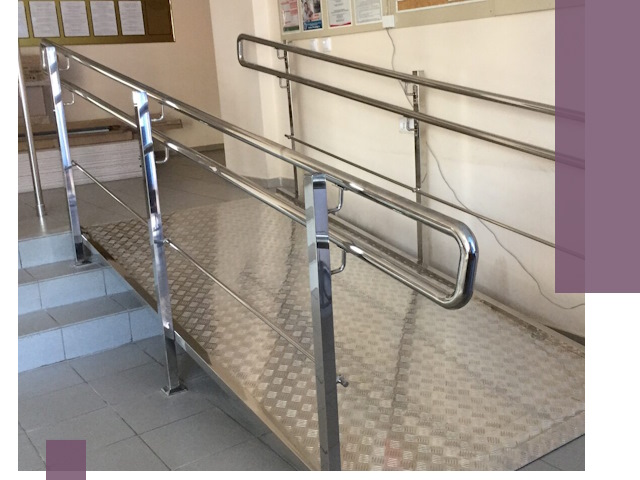Перила для инвалидов в Норильске — надежные поручни и ограждения
