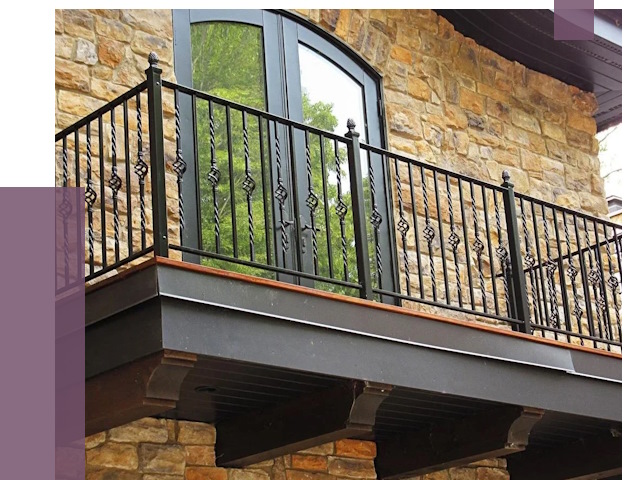 Балконные ограждения в Норильске от 8152 руб. — купить | ПРОЛЁТ-Нрл