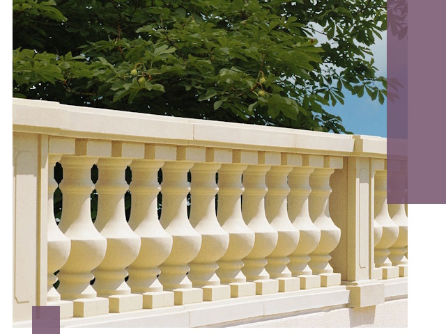 Установка балюстрады в Норильске: изготовление и монтаж под ключ