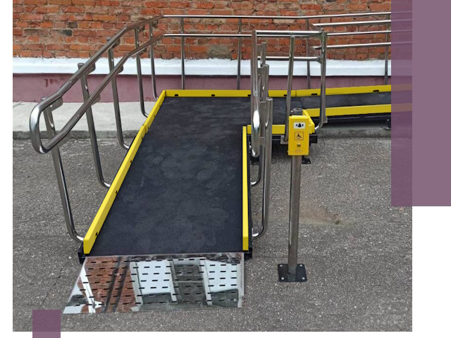 Изготовление наклонных пандусов для инвалидов в Норильске