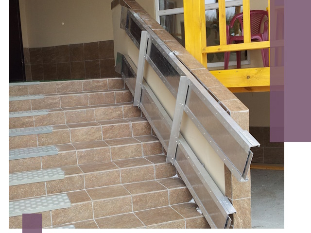 Откидные пандусы под ключ в Норильске — монтаж и демонтаж