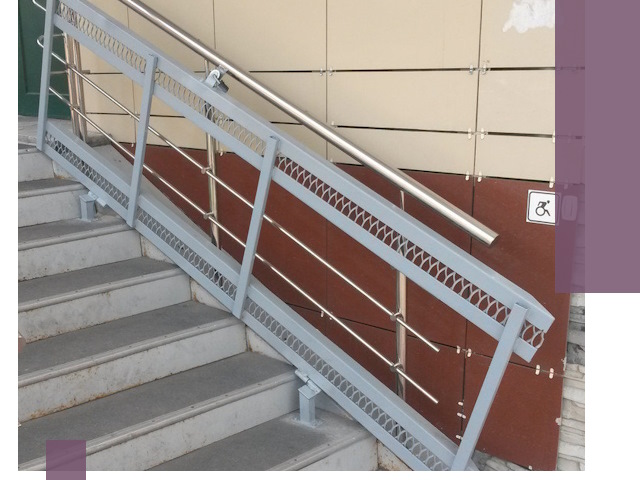 Изготовление откидных пандусов под ключ в Норильске