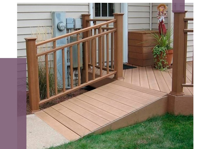 Пандус на крыльцо в Норильске под ключ от 7893 руб.