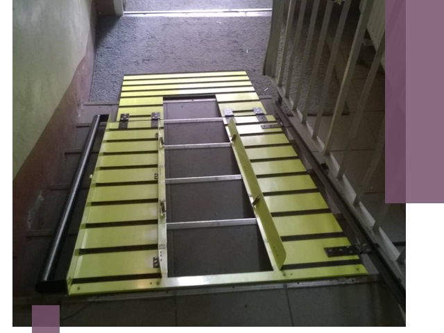 Профессиональный монтаж пандуса в подъезд в Норильске