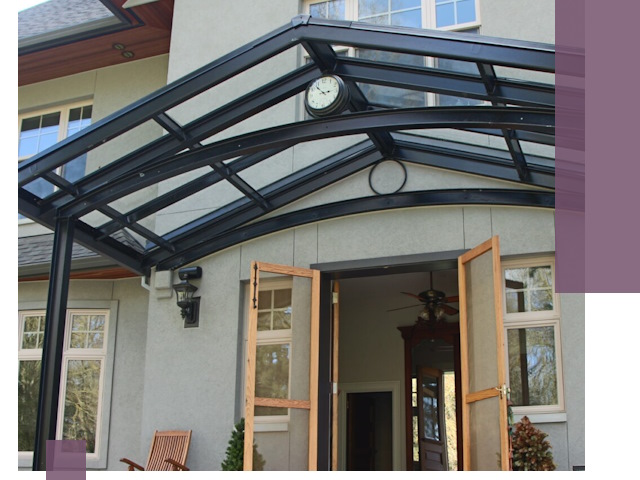 Изготовление и монтаж навесов и козырьков в Норильске