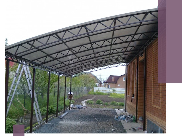 Профессиональный монтаж навесов под ключ в Норильске