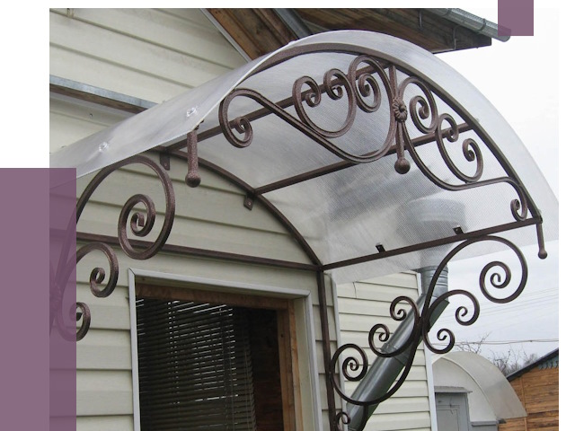 Изготовление козырьков в Норильске от 7477 руб. — заказать | ПРОЛЁТ-Нрл