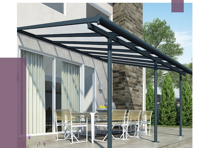 Навесы пристенные в Норильске от 9243 руб. — монтаж и установка | ПРОЛЁТ-Нрл