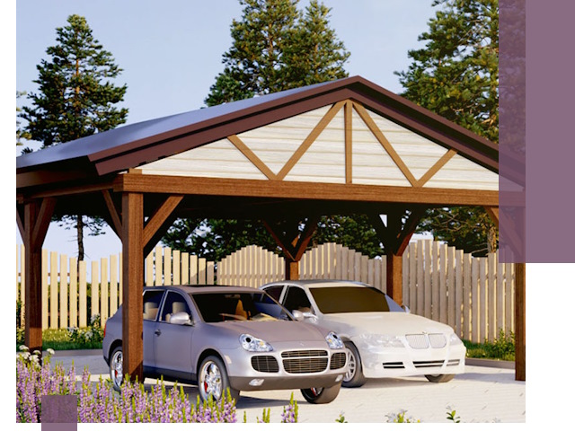 Навесы для автомобиля в Норильске — изготовление и монтаж