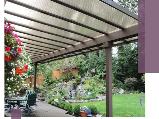 Навесы из поликарбоната под ключ в Норильске быстро и надёжно