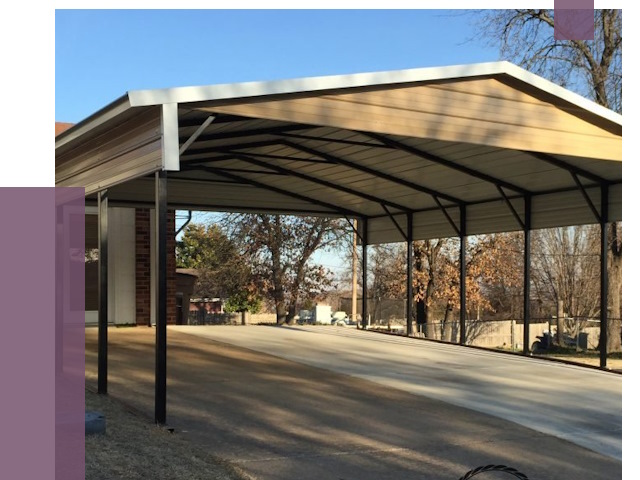 Двускатные навесы в Норильске от 8152 руб.  | ПРОЛЁТ-Нрл