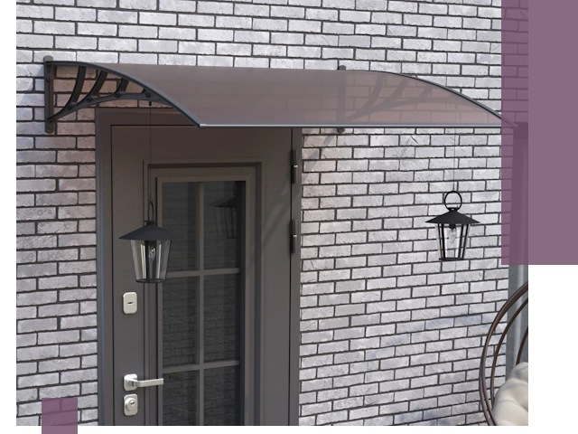 Недорогие козырьки и навесы под ключ в Норильске