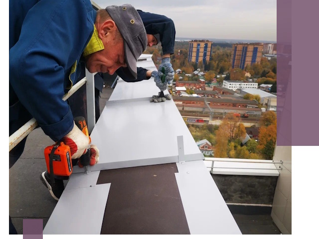 Монтаж парапетов в Норильске — установка прочных металлических ограждений