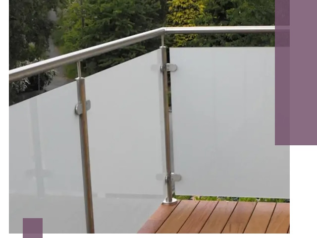 Алюминиевые парапеты для балконов и террас в Норильске