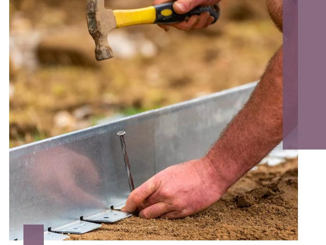 Монтаж металлических бордюров в Норильске быстро и качественно