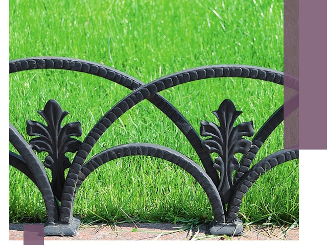 Декоративные металлические бордюры под ключ в Норильске