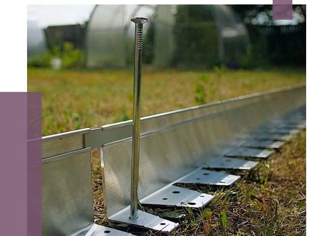 Металлические бордюры для газона в Норильске от 4362 руб. | ПРОЛЁТ-Нрл