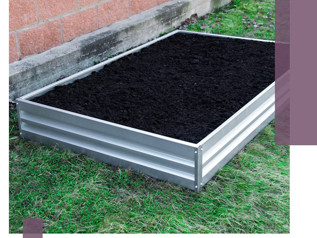 Металлические бордюры для грядок в Норильске: прочность и аккуратность