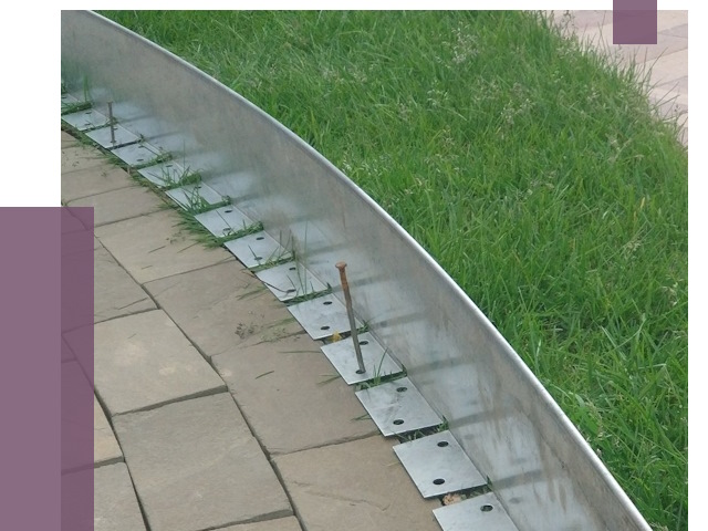 Металлические бордюры для тротуаров в Норильске от 8827 руб.